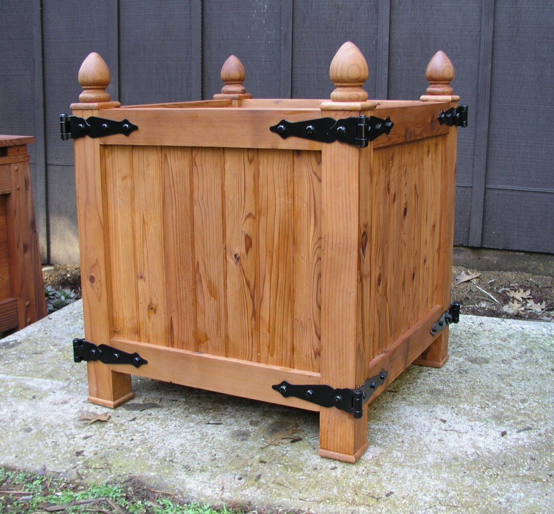Large Old World Planter Box, Custom Planter Boxes, Versailles