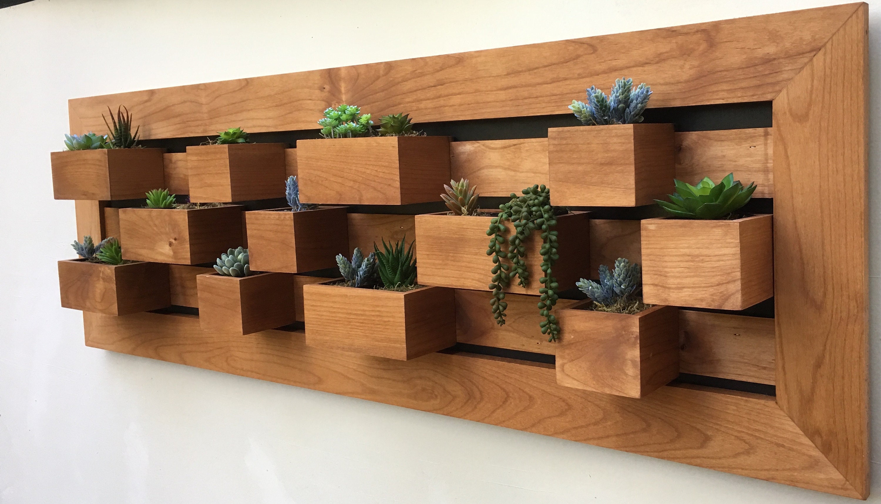 Wall Hanging Planters - Vertical Wall Planters for Outdoor/Indoor Plan –  Backyard Therapy