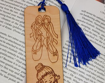 Wooden Ballerina Bookmarks Three Different Colours NEW Wooden Ballerina Bookmarks Three Different Colours NEW