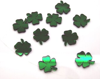 name//place 5 for 4 Personalised Photo Irish Shamrock Hen Do Party Badges//Mirror