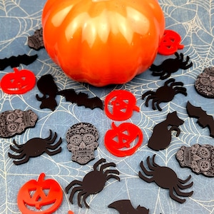 Halloween Mixed Bag of Table Confetti - Party Decoration/Favours - Spooky - Pumpkin