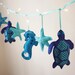 SallyHenderson reviewed Blue Sea turtle fairy lights -  sea turtle theme, turtle room decor, blue nursery