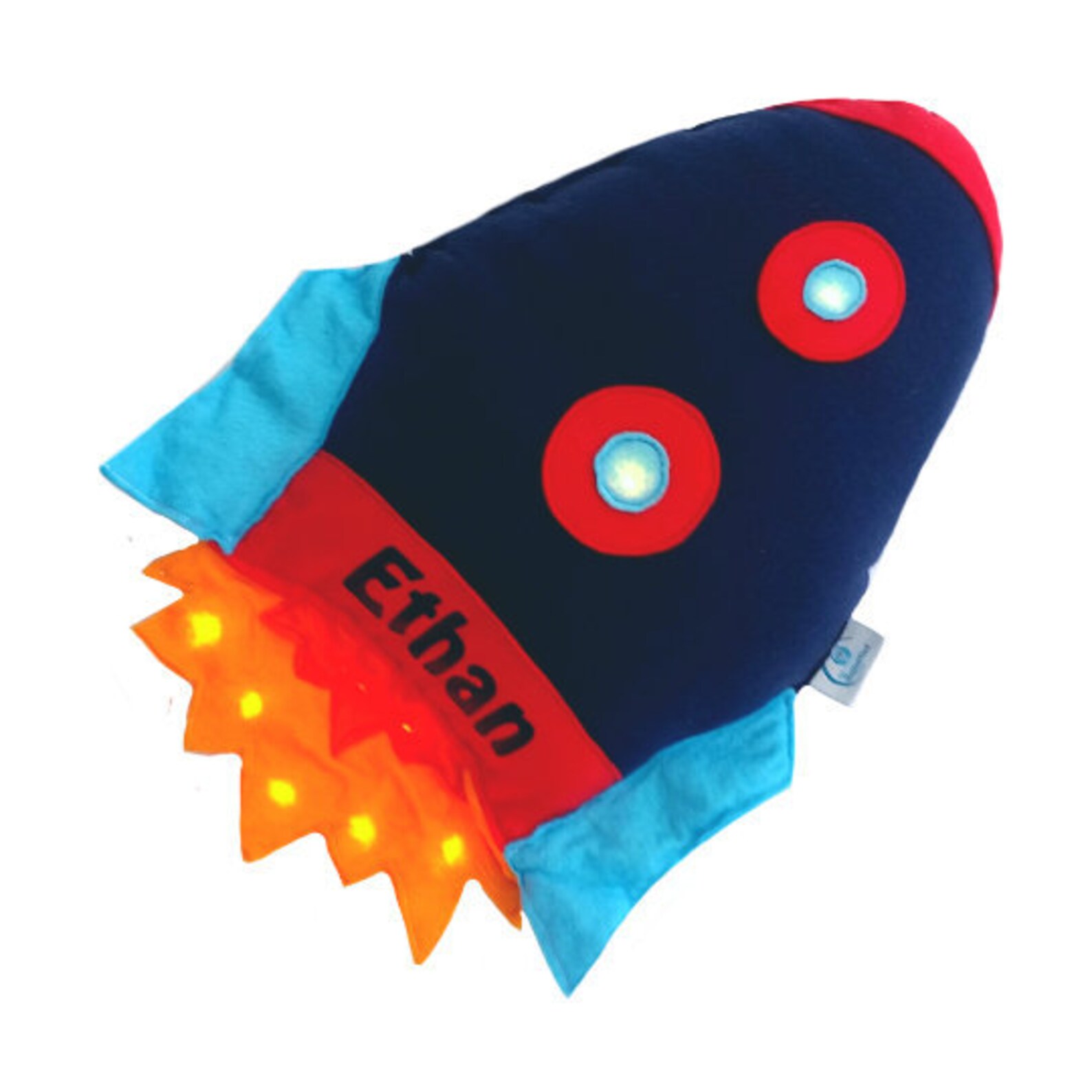 Light up Space Rocket Pillow Rocket Light up Cushion Etsy UK