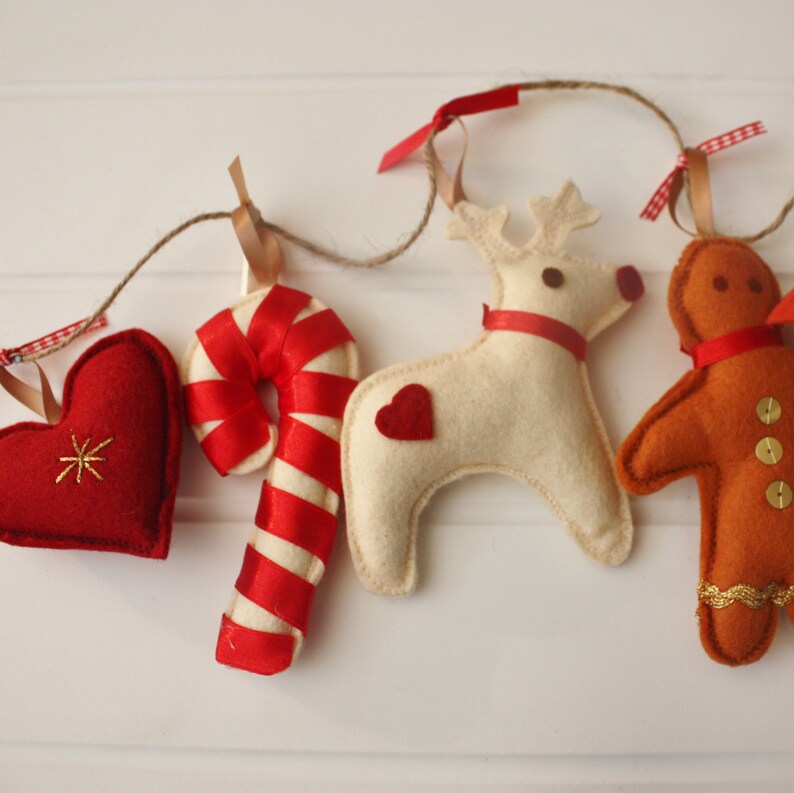 Traditional Christmas Decoration Christmas Garland Etsy UK