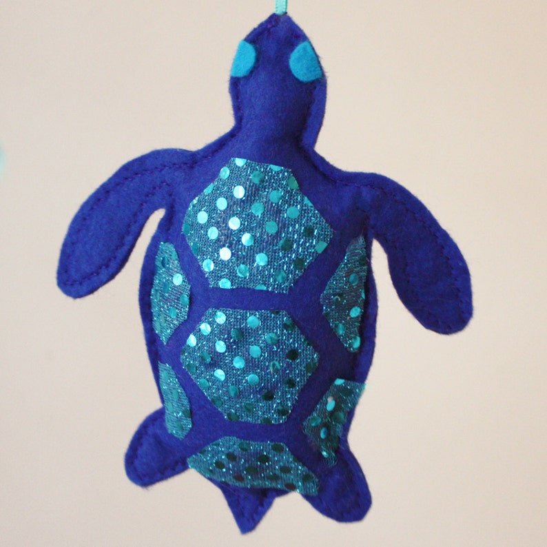 Blue Sea turtle fairy lights   sea turtle theme turtle room image 1