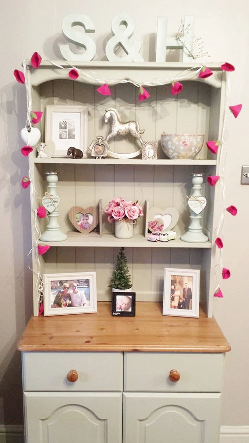 Cerise rose string lights mother's Day gift wedding image 2