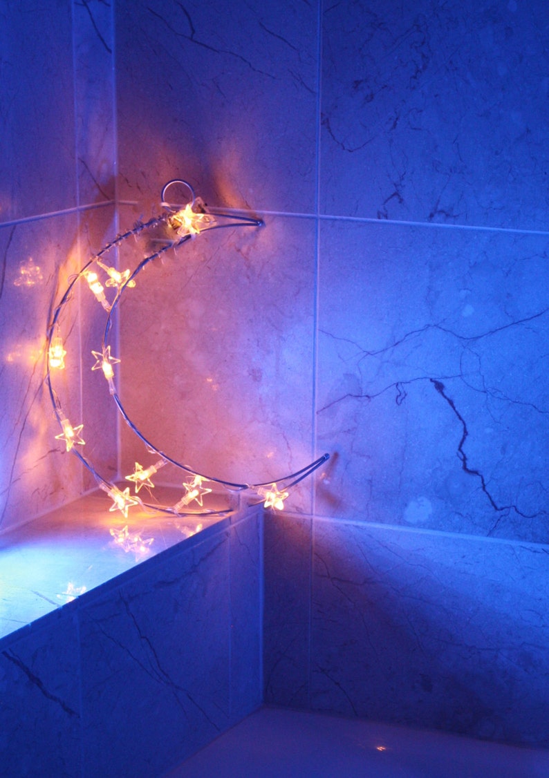 Kids room Moon Light Kids room decor Romantic lighting Moon Etsy