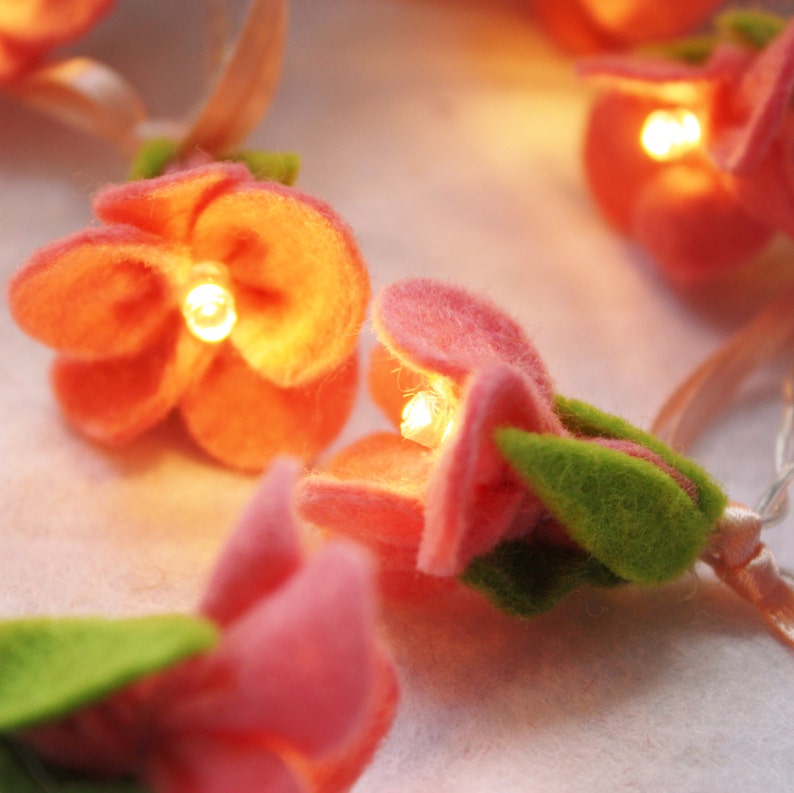 Cherry Blossom Light String mother's Day gift gift for image 1