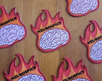 Neurospicy 3" Iron-On Patch