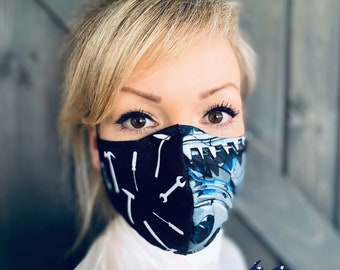 Mechanic Tools Mask Washable Face Mask with Nose Wire / Breathable Filter Pocket (Filter Included) - Facial Protection Mask - Fast Shipping