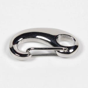 10pcs 26mm Stainless Steel Lobster Clasps, Bracelet Clasps, Claw Clasps, Key Clips, Chainmail Clasps, Paracord Clasp, Spring Clip, 316 image 2