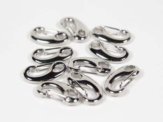 10pcs 26mm Stainless Steel Lobster Clasps, Bracelet Clasps, Claw