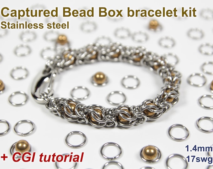 Chainmaille Kit Entrapment Set Hyperlynks Advanced Stainless Steel With ...