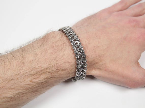 Chainmail bracelet mens shop