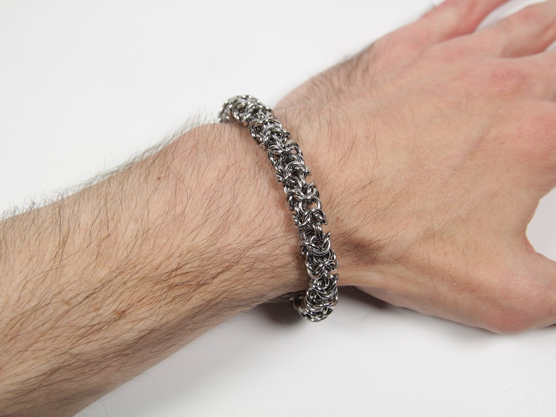 Turkish Round Bracelet Kit Chainmaille Kit Stainless Steel Etsy