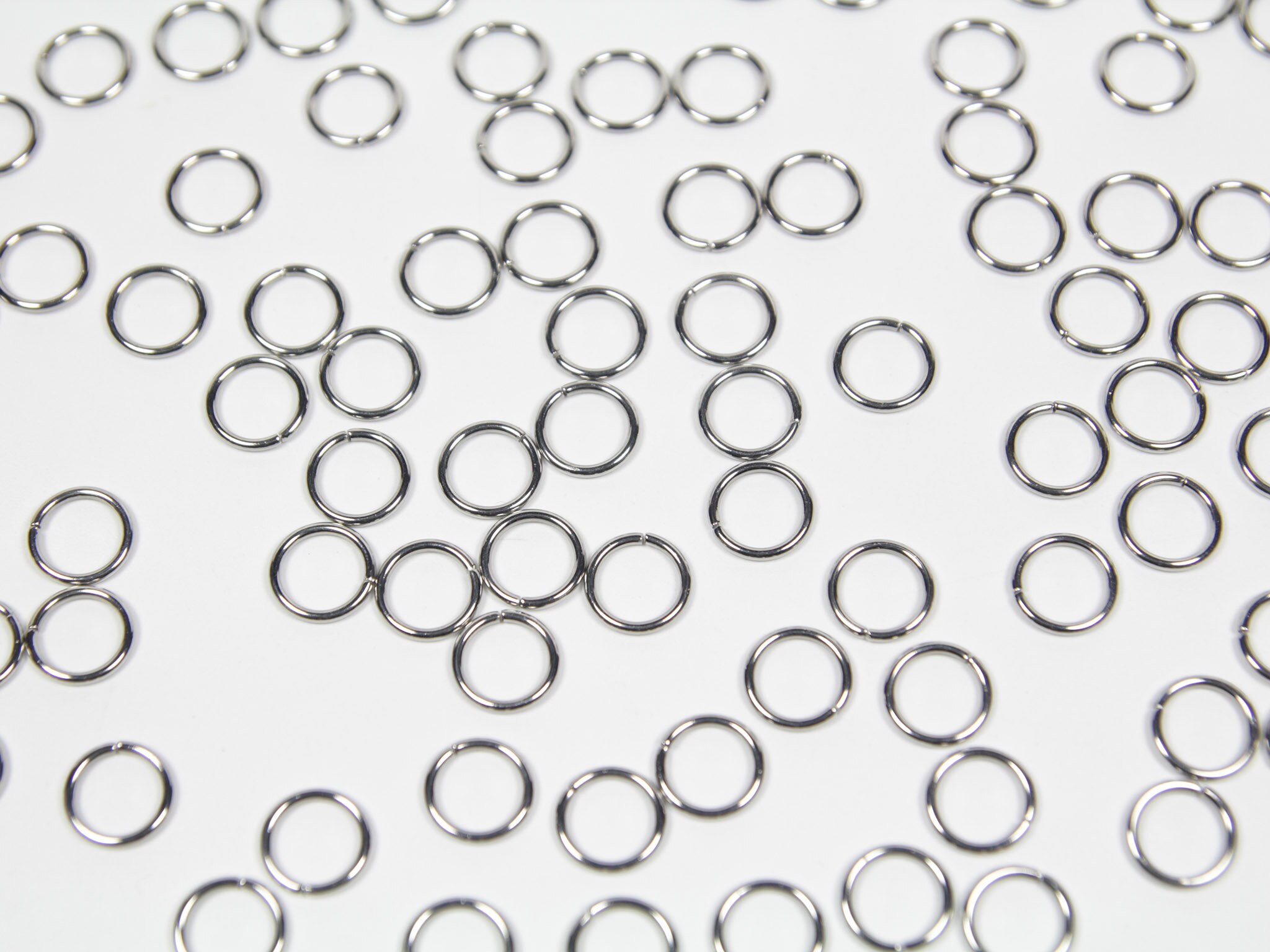 10.0x1.2mm, Stainless Steel Jump Rings, Machine Cut, Chainmaille Rings ...