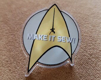 Star Trek The Motion Picture Helm & Navigation Insignia Pin Badge STPIN22 