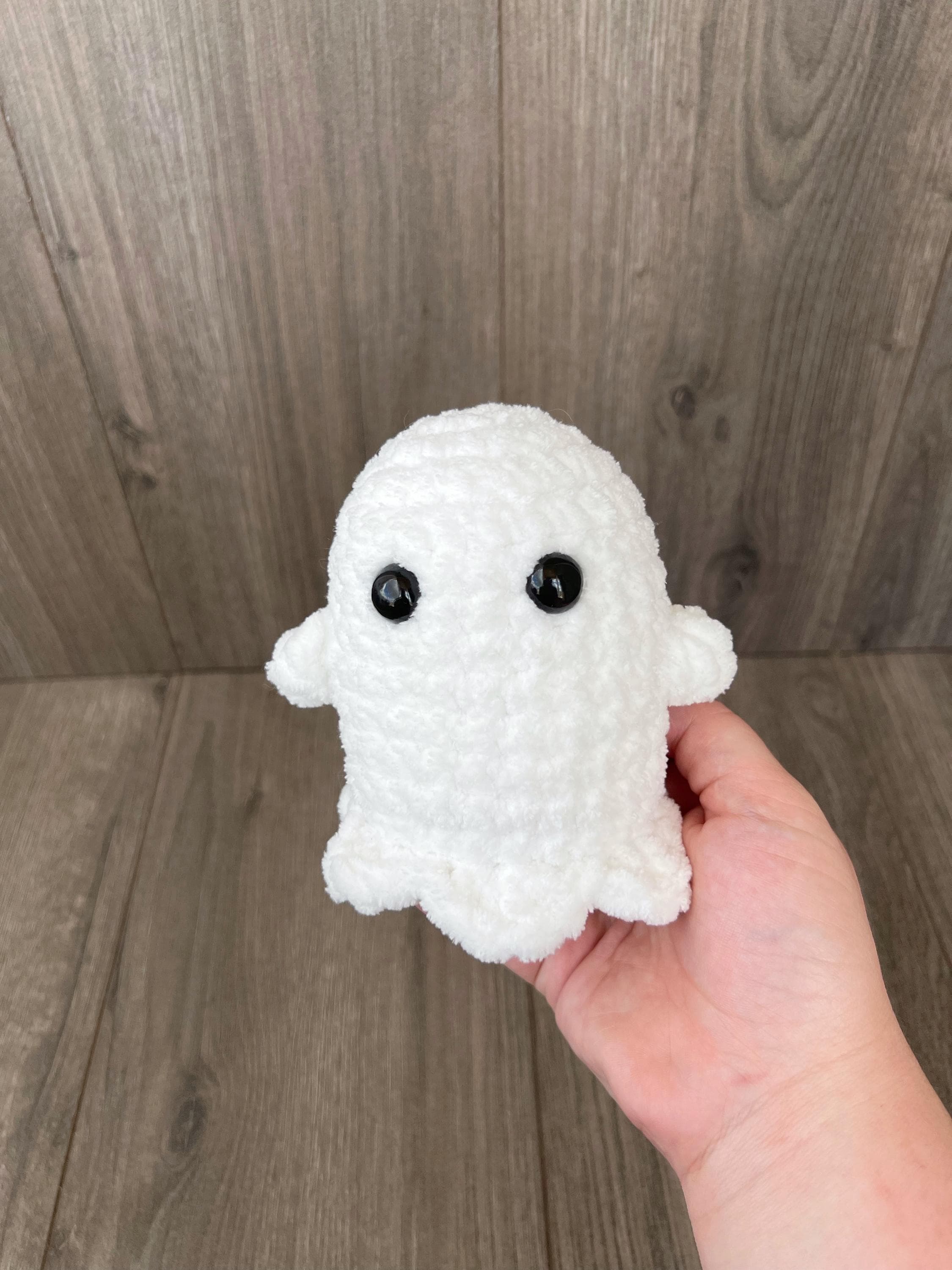 39 Ghost Crochet Patterns for Halloween: Spooky-Cute Amigurumi, Keychains, Bags, and Decor 32 Crochet Ghost Pattern: Wisp the Ghost Halloween Plush