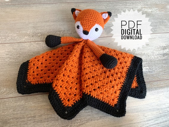 Fox lovey crochet pattern free sale