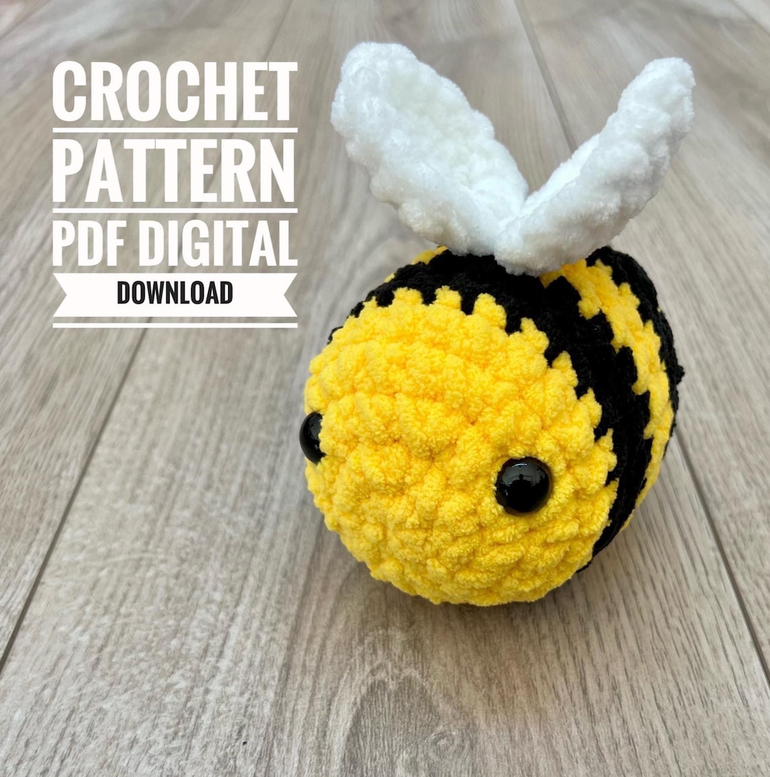 Crochet Bee Pattern: Bizzy the Bee Amigurumi (PDF Digital Download) - Etsy