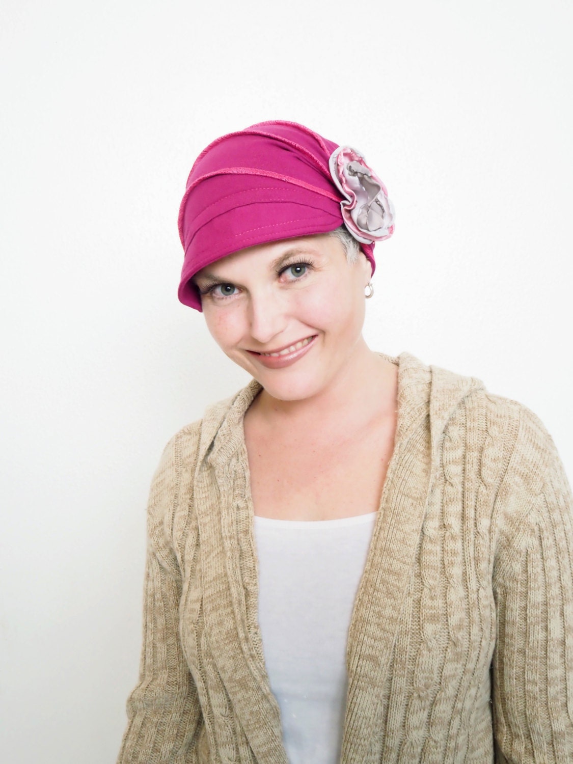 Womens Cancer Hat Women Alopecia Cap Chemo Headwear Summer hat Etsy