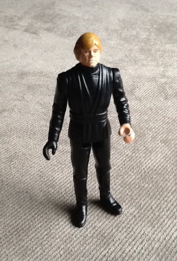 Vintage Original Srar Wars Return Of The Jedi Loose Luke Etsy