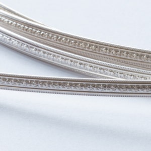 925 Sterling Silber Muster 1/2 Runddraht (5,61 x 1,73 mm)