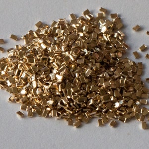 Yellow Solder Chip for Gold-Filled materials