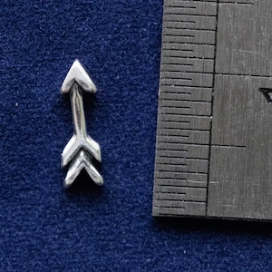 925 Sterling Silver Small Arrow Component