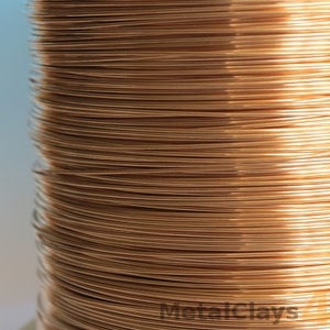 Zachte ronde draad van ongeplateerd brons