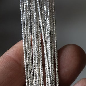925 Sterling Silver Diamond Pattern Wire (Soft)