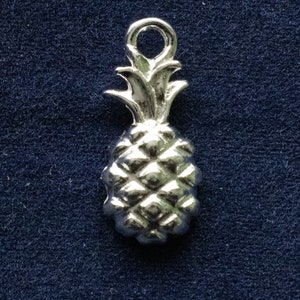 925 Sterling Silver Pineapple Charm