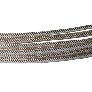 925 Sterling Silver Pattern Flat Wire 3.23 x 1.27mm