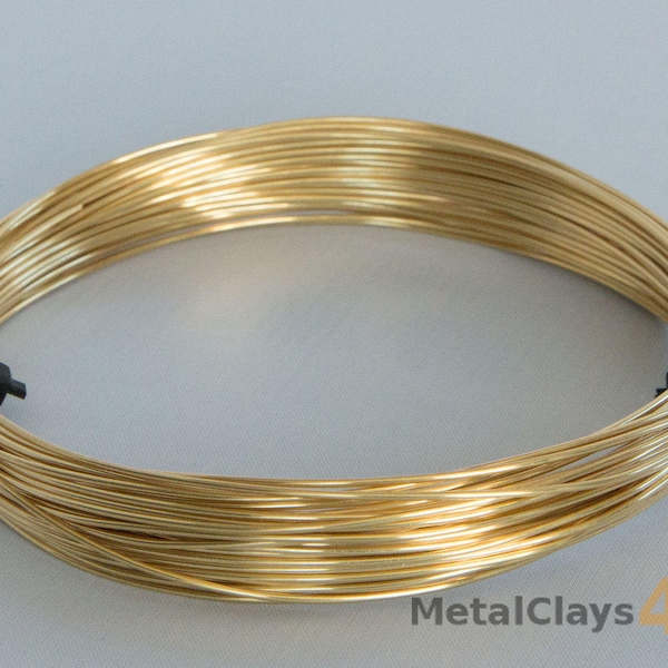 Unplated Brass Round Wires ( Half Hard)