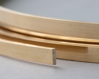 14/20 Yellow Gold-Filled Rectangle Wire