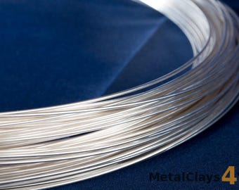 925 Sterling Silver Round Wire (Full Hard)