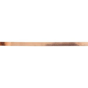 Bande plate en cuivre calibre 24 x 1/2&quot;