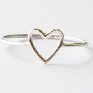 925 Sterling Silver Heart Ring