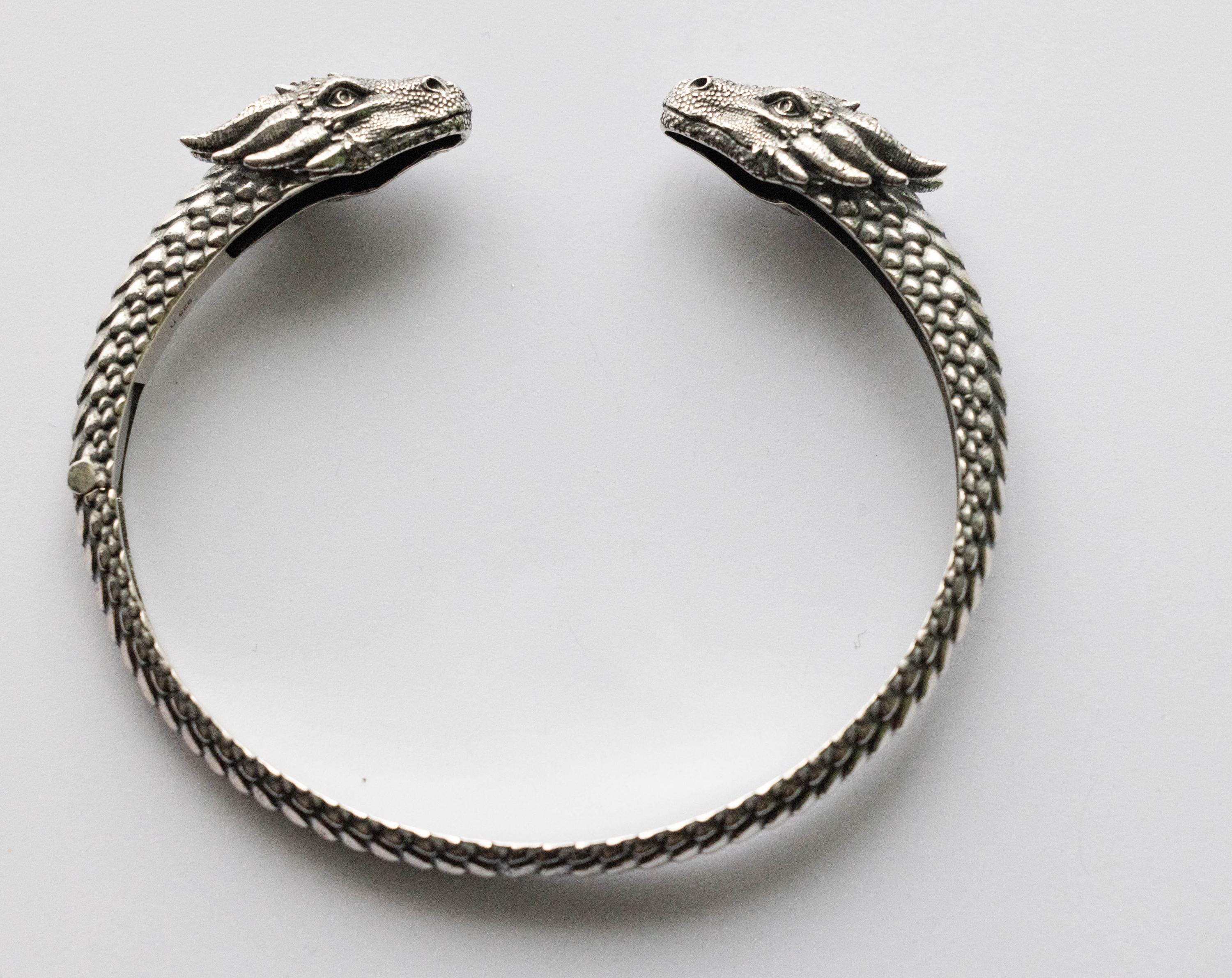 Kaufe 925 Sterling Silber Vintage Fisch Charm Armband & Armreif Für Frauen Männer Mode Elegant Schmuck Sl100 Zum Preis Ab 11
