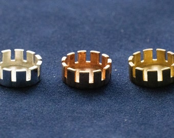 Castillated Bezel Cup 10 mm