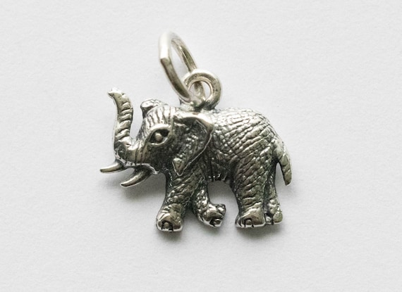 925 スターリングシルバー 小さな象の部品 - Etsy 日本 