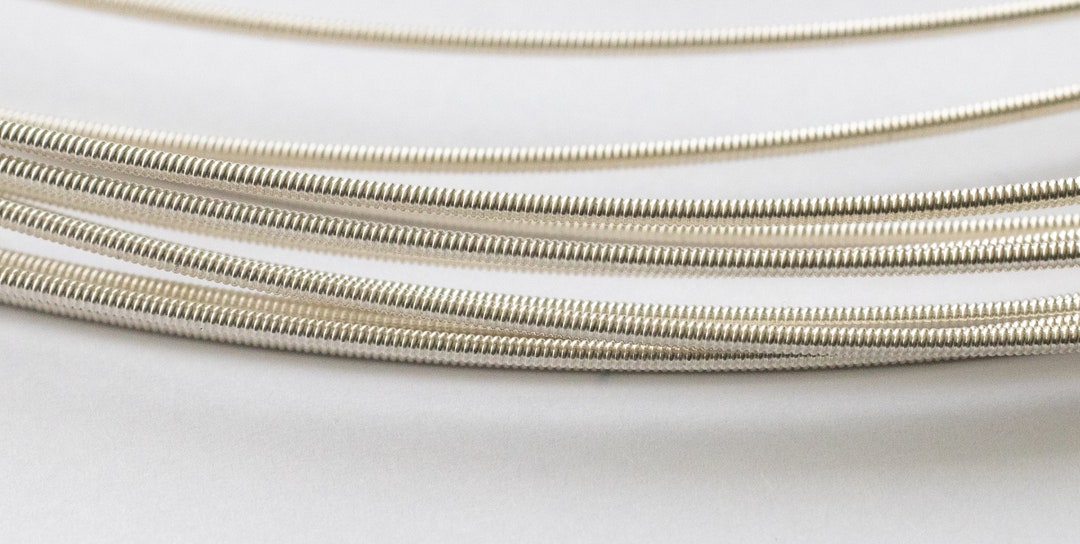 Silver Thread Design 925 Sterling Silver Pattern Thread Wire (soft) - Etsy