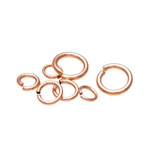 14/20 Rose Gold-Filled Open Jump Ring