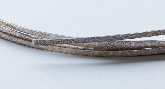 925 Sterling Silver Pattern Flat Wire 3.99 X 1.91mm - Etsy