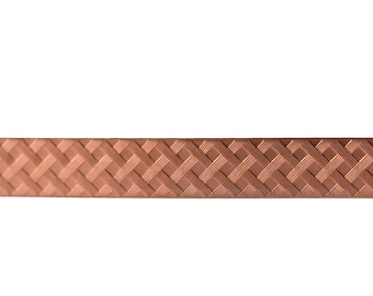 Copper Pattern Flat Wire 9.50 x 1.68mm