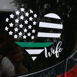 Army Wife Decal, Army Wife Car Decal, Military Wife, Army Wife Gift, I love my Soldier, Army Gifts, Soldier Wife, Army Decal, Army Wife