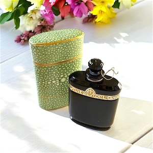 「Caron Nuit de Noel 香水瓶」オリジナルケース付/バカラ製造 Vintage Perfume Bottle, Nuit de Noel by Caron – Duckwells