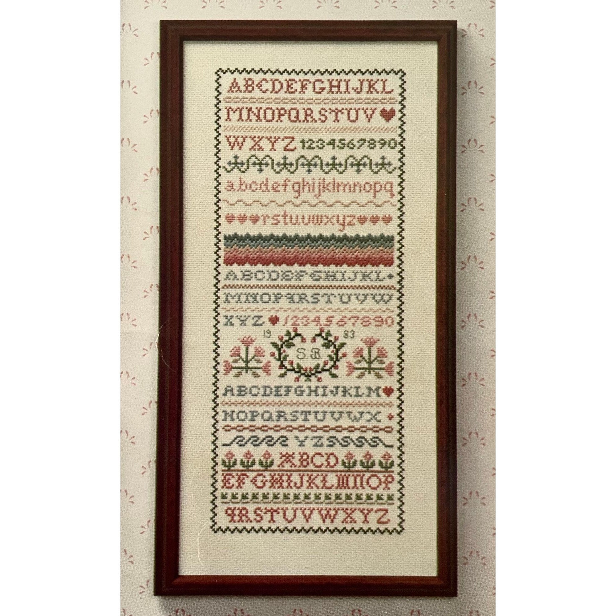 Leisure Arts Keepsake Samplers Cross Stitch Charts 9 Designs Etsy