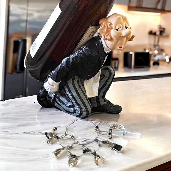 Butler wine bottle holder new arrivals