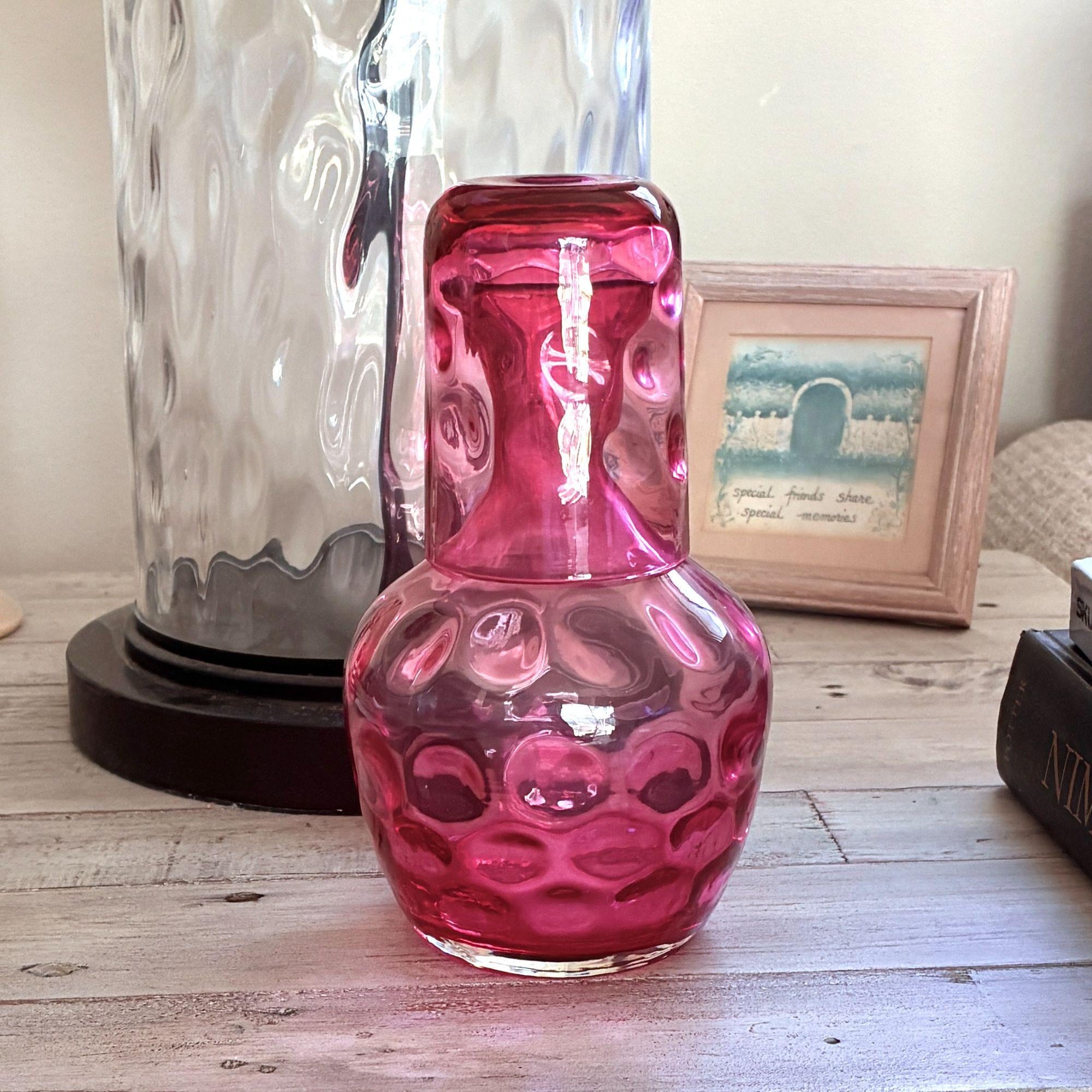 Cranberry Fenton Coin Dot - Etsy